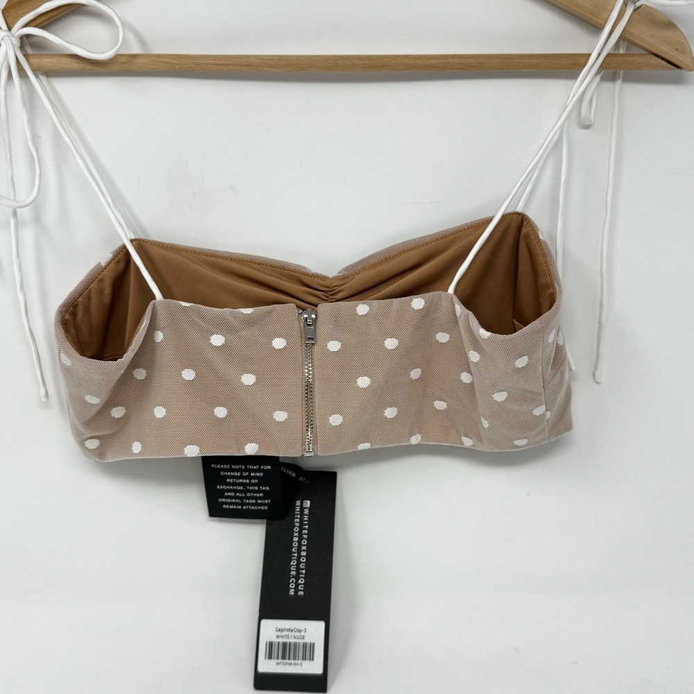 NWT White fox boutique Caipirinha Crop top size small - Picture 4 of 8